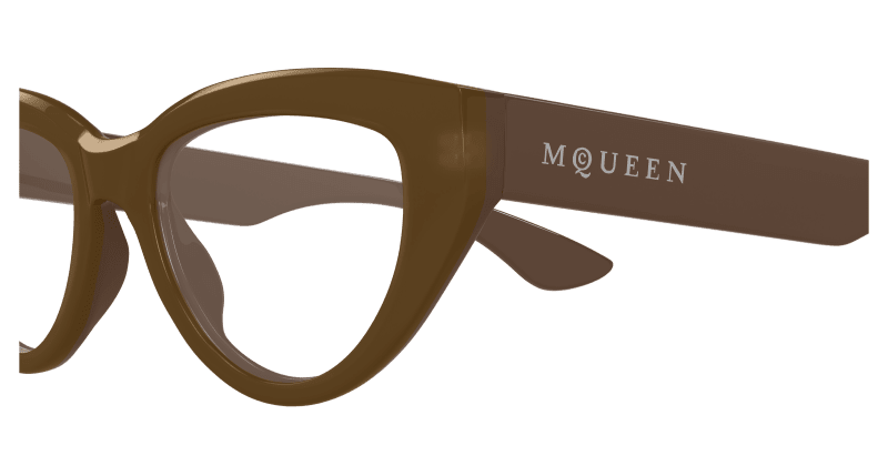 AM0529O - BROWN - Alexander McQueen - Alexander McQueen - BROWN - Ardor Eyewear 889652590073