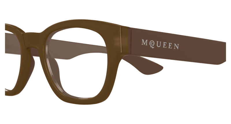 AM0530O - BROWN - Alexander McQueen - Alexander McQueen - BROWN - Ardor Eyewear 889652589831