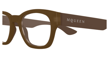AM0530O - BROWN - Alexander McQueen - Alexander McQueen - BROWN - Ardor Eyewear 889652589831