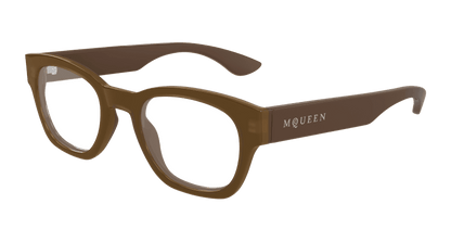 AM0530O - BROWN - Alexander McQueen - Alexander McQueen - BROWN - Ardor Eyewear 889652589831