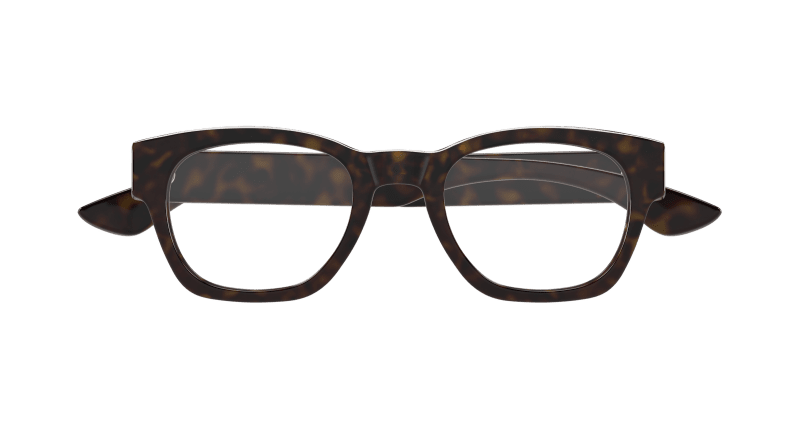 AM0530O - HAVANA - Alexander McQueen - Alexander McQueen - HAVANA - Ardor Eyewear 889652589824