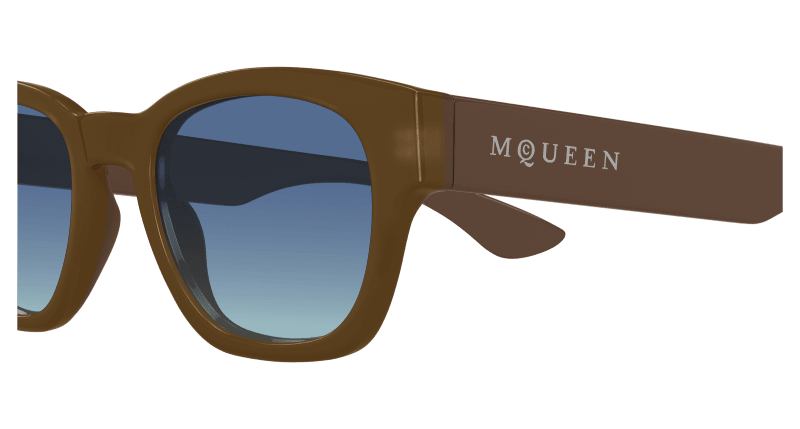 AM0530S - BROWN - Alexander McQueen - Alexander McQueen - BROWN - Ardor Eyewear 889652589893