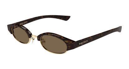 AM0534S - HAVANA - Alexander McQueen - Alexander McQueen - HAVANA - Ardor Eyewear 889652585833