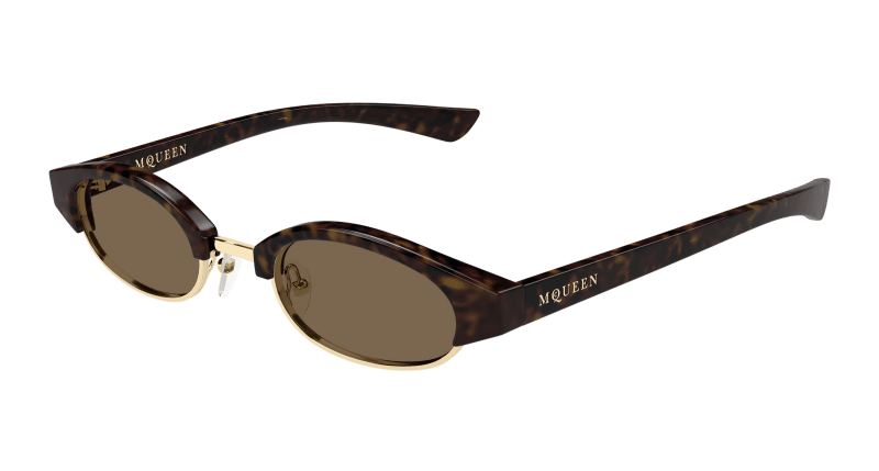 AM0534S - HAVANA - Alexander McQueen - Alexander McQueen - HAVANA - Ardor Eyewear 889652585833