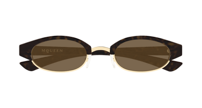 AM0534S - HAVANA - Alexander McQueen - Alexander McQueen - HAVANA - Ardor Eyewear 889652585833