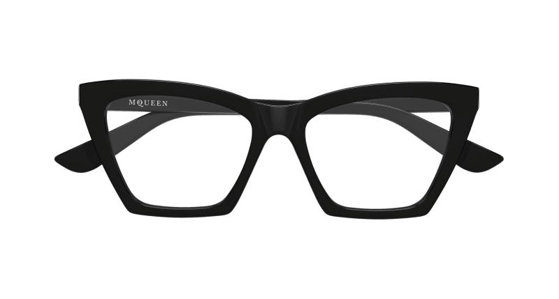 AM0536O - BLACK - Alexander McQueen - Alexander McQueen - BLACK - Ardor Eyewear 889652587196