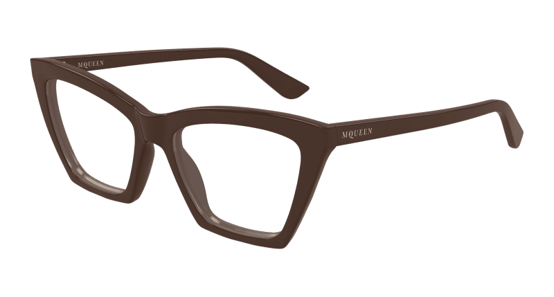 AM0536O - BROWN - Alexander McQueen - Alexander McQueen - BROWN - Ardor Eyewear 889652587219