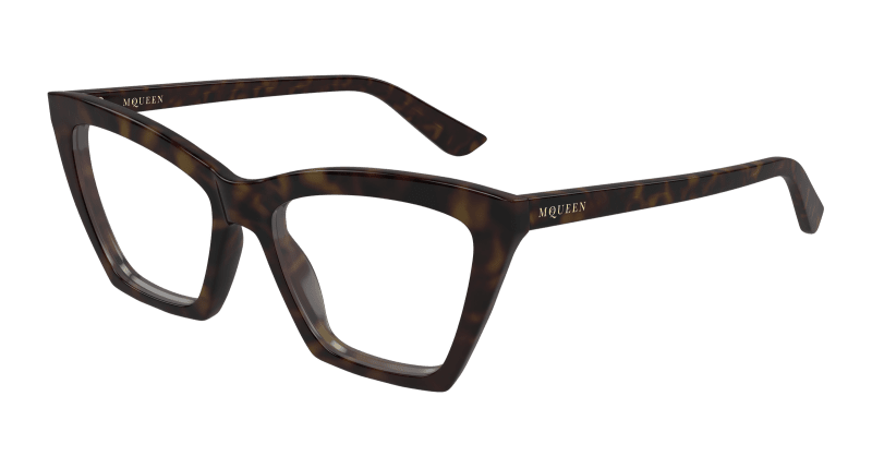 AM0536O - HAVANA - Alexander McQueen - Alexander McQueen - HAVANA - Ardor Eyewear 889652587202