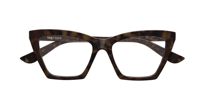 AM0536O - HAVANA - Alexander McQueen - Alexander McQueen - HAVANA - Ardor Eyewear 889652587202
