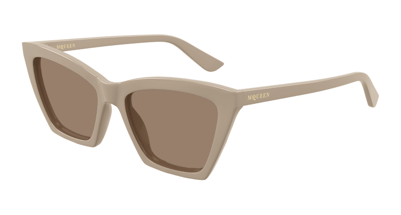 AM0536S - BEIGE - Alexander McQueen - Alexander McQueen - BEIGE - Ardor Eyewear 889652587899