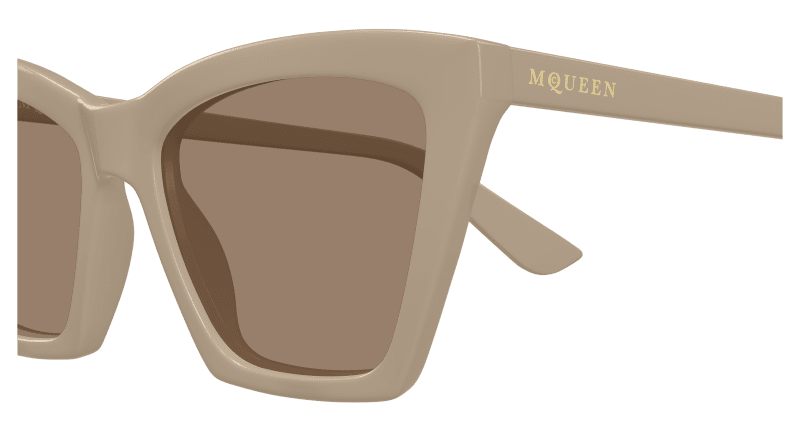 AM0536S - BEIGE - Alexander McQueen - Alexander McQueen - BEIGE - Ardor Eyewear 889652587899