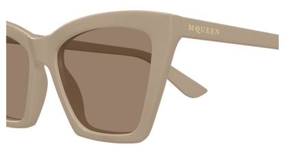 AM0536S - BEIGE - Alexander McQueen - Alexander McQueen - BEIGE - Ardor Eyewear 889652587899