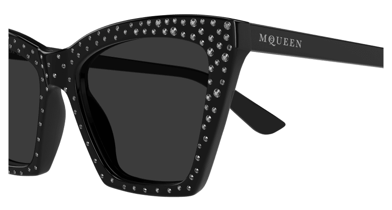 AM0536S - BLACK - Alexander McQueen - Alexander McQueen - BLACK - Ardor Eyewear 889652603391