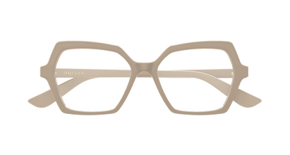 AM0537O - BEIGE - Alexander McQueen - Alexander McQueen - BEIGE - Ardor Eyewear 889652588018
