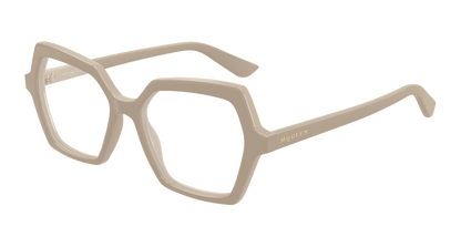 AM0537O - BEIGE - Alexander McQueen - Alexander McQueen - BEIGE - Ardor Eyewear 889652588018