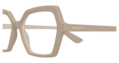 AM0537O - BEIGE - Alexander McQueen - Alexander McQueen - BEIGE - Ardor Eyewear 889652588018