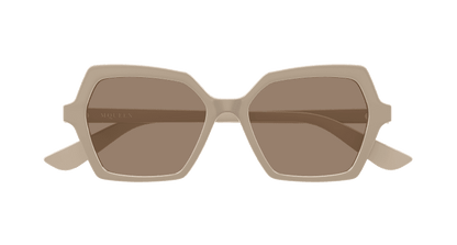 AM0537S - BEIGE - Alexander McQueen - Alexander McQueen - BEIGE - Ardor Eyewear 889652585888