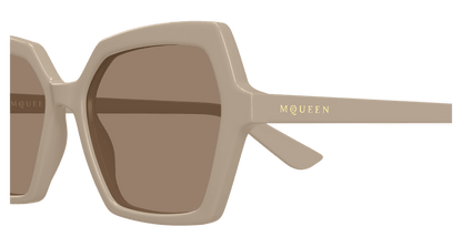 AM0537S - BEIGE - Alexander McQueen - Alexander McQueen - BEIGE - Ardor Eyewear 889652585888