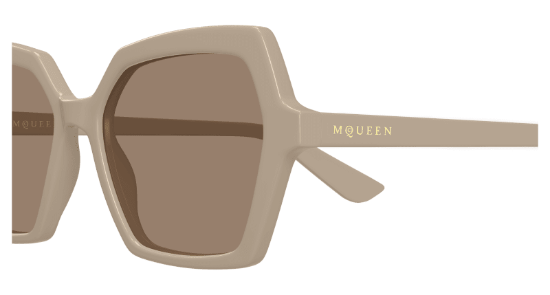AM0537S - BEIGE - Alexander McQueen - Alexander McQueen - BEIGE - Ardor Eyewear 889652585888