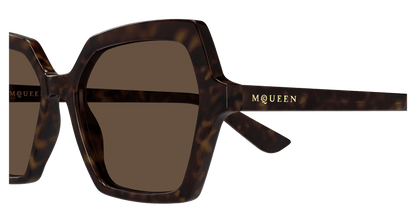 AM0537S - HAVANA - Alexander McQueen - Alexander McQueen - HAVANA - Ardor Eyewear 889652585871