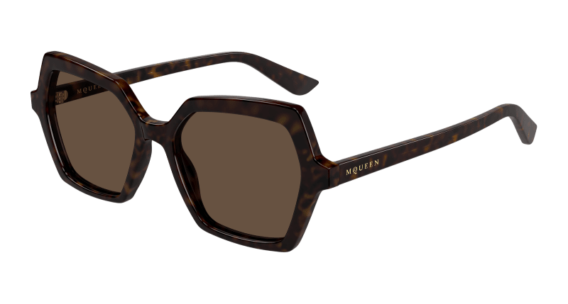 AM0537S - HAVANA - Alexander McQueen - Alexander McQueen - HAVANA - Ardor Eyewear 889652585871