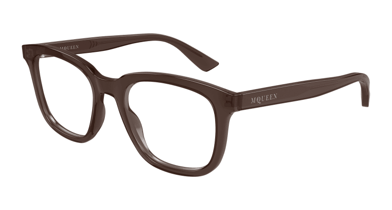 AM0539O - BROWN - Alexander McQueen - Alexander McQueen - BROWN - Ardor Eyewear 889652590394