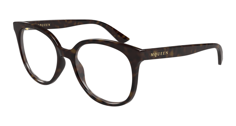 AM0540O - HAVANA - Alexander McQueen - Alexander McQueen - HAVANA - Ardor Eyewear 889652590424
