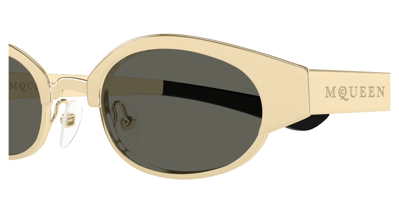 AM0545S - GOLD - Alexander McQueen - Alexander McQueen - GOLD - Ardor Eyewear 889652634302