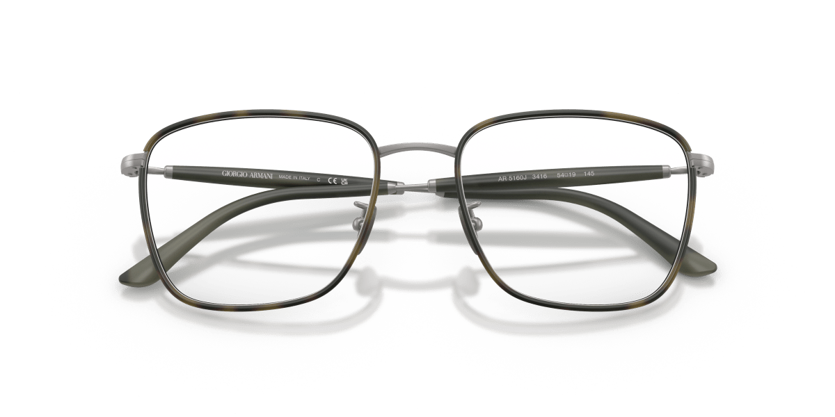 0AR5160J Matte Gunmetal / Demo Lens (3416) close front view image 5 barcode 8056262565612