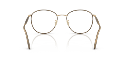 0AR5161J Matte Pale Gold / Demo Lens (3417) rear view image 3 barcode 8056262565698