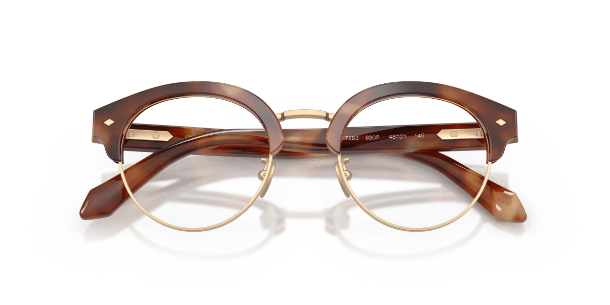 0AR7283 Brown Havana close front view image 5 barcode 8056262565322