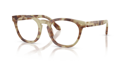 0AR7284 Brown Mint Tortoise three quarter view image 1 barcode 8056262565001