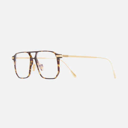 Cutler and Gross AUOP-0006-55-02 Havana/Gold 24K image 2