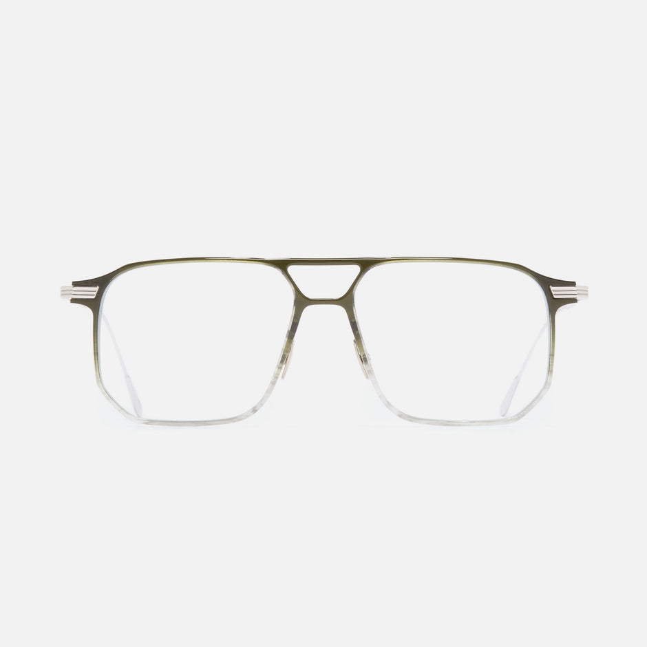 Cutler and Gross AUOP-0006-55-03 Gradient Green/Rhodium image 1