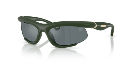 0BE4462 Rubber Green three quarter view image 1 barcode 8056262490051