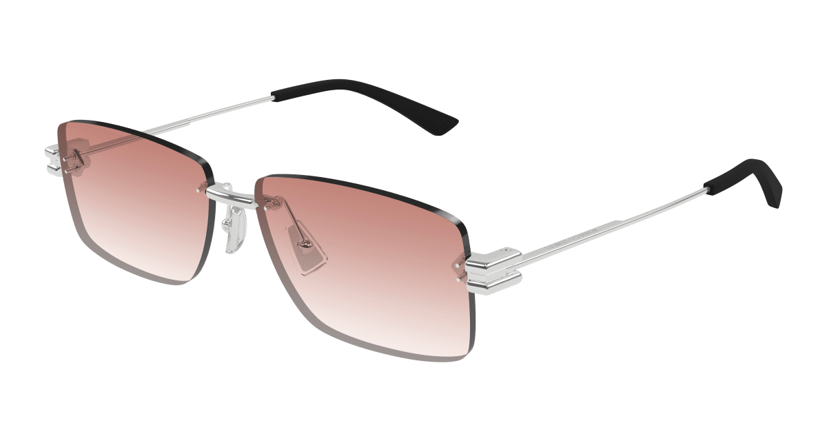Bottega Veneta BV1126S Silver 889652546605
