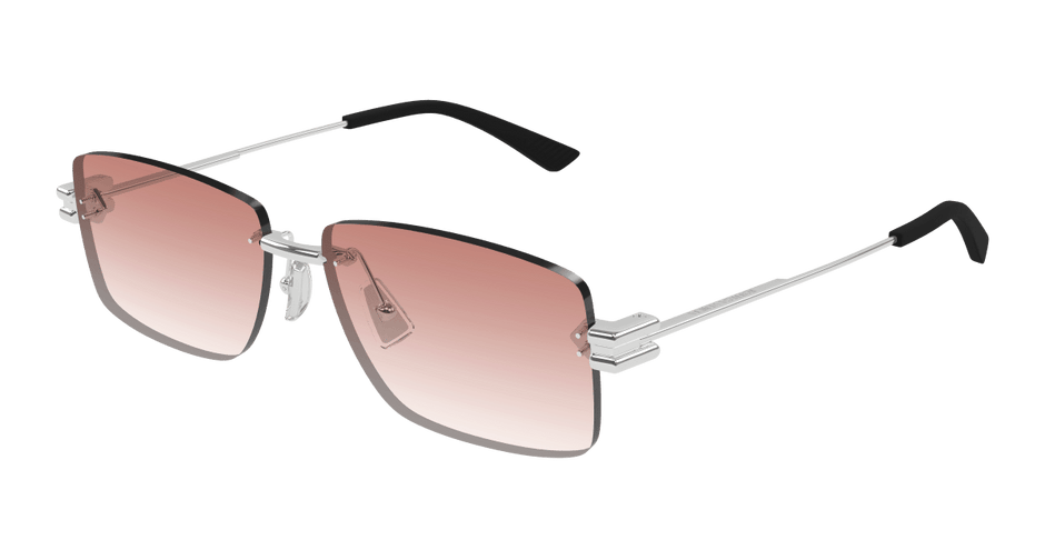 Bottega Veneta BV1126S Silver 889652546605