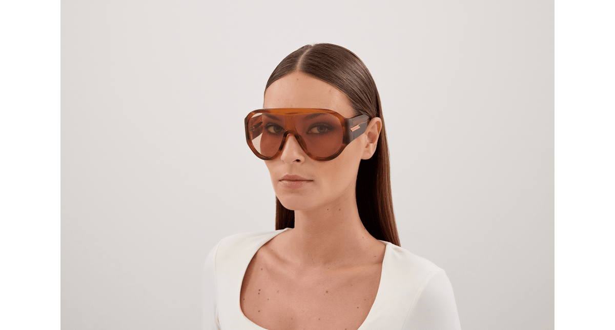 Bottega Veneta BV1345S Havana 889652637136