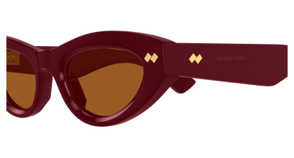 Bottega Veneta BV1350S Burgundy 889652544946