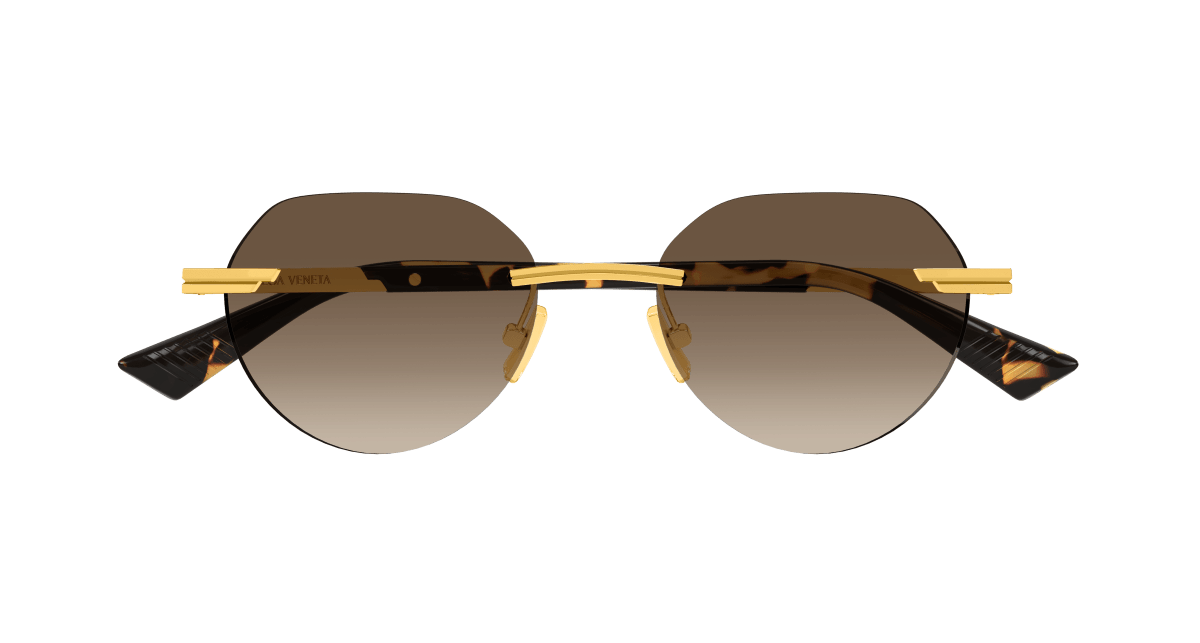 Bottega Veneta BV1379S Gold 889652546391