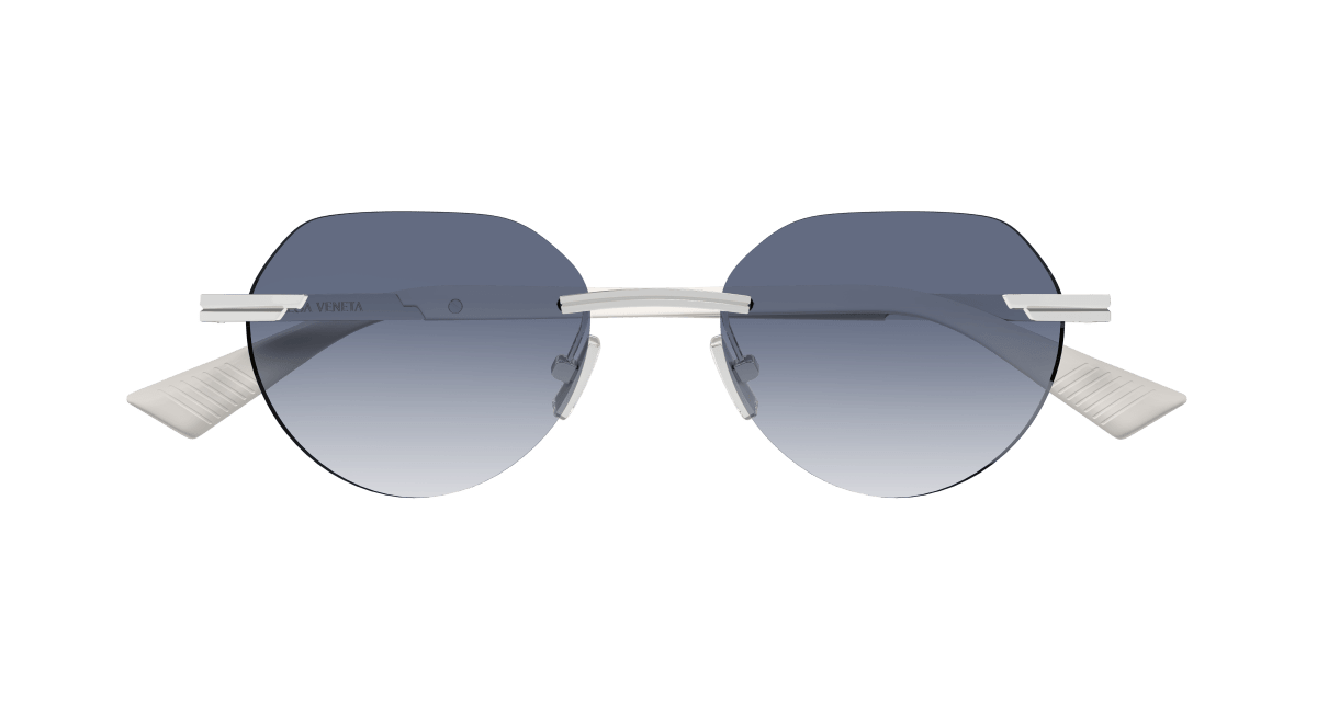 Bottega Veneta BV1379S Silver 889652546407