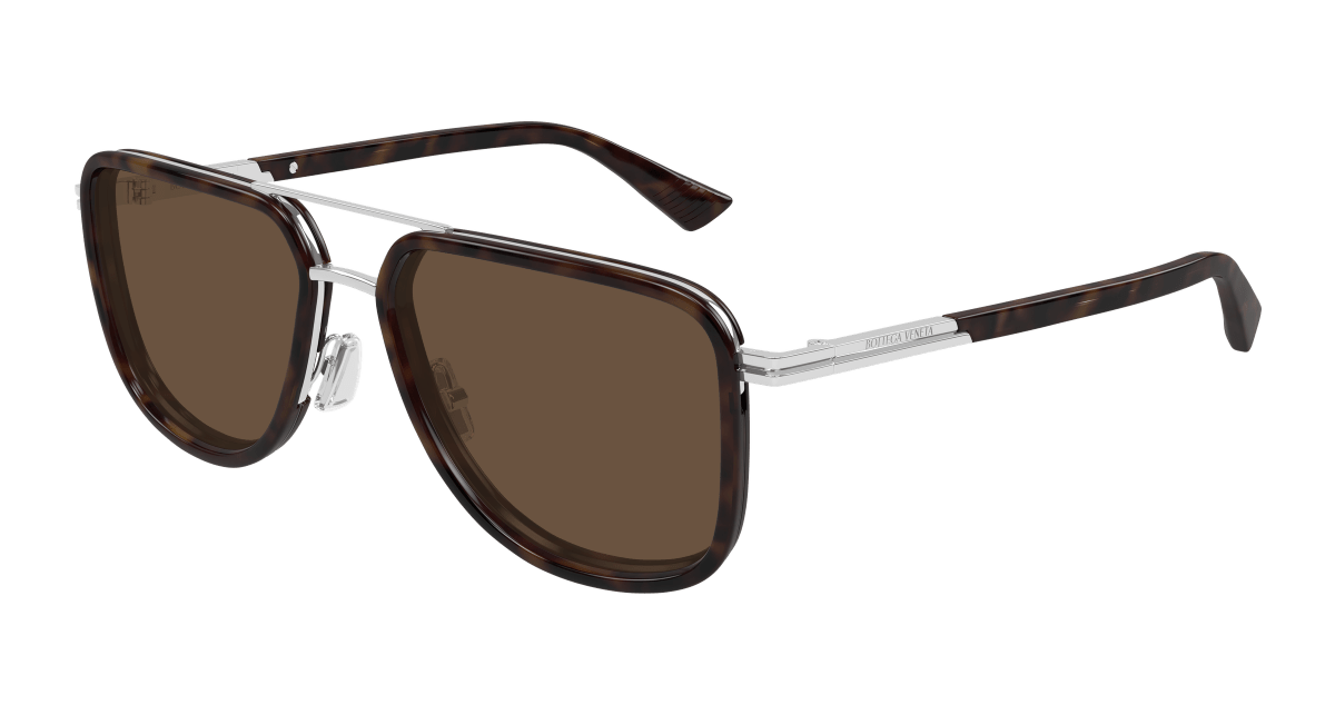 Bottega Veneta BV1463S Silver 889652636559