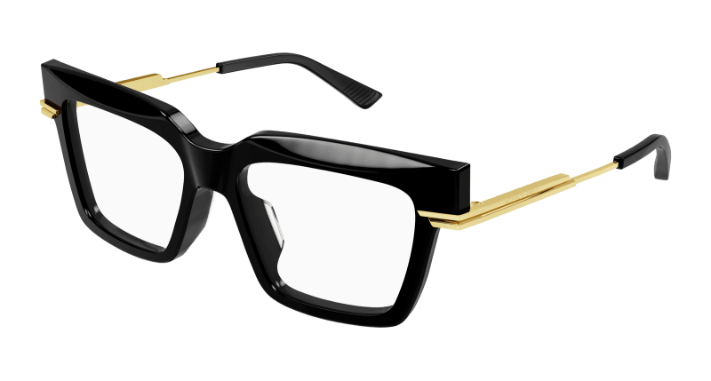 BV1243O - BLACK - Bottega Veneta - Bottega Veneta - BLACK - Ardor Eyewear 889652432526