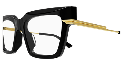 BV1243O - BLACK - Bottega Veneta - Bottega Veneta - BLACK - Ardor Eyewear 889652432526