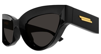 BV1249S - BLACK - Bottega Veneta - Bottega Veneta - BLACK - Ardor Eyewear 889652448213