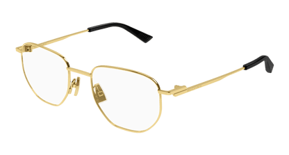 BV1301O - GOLD - Bottega Veneta - Bottega Veneta - GOLD - Ardor Eyewear 889652486086