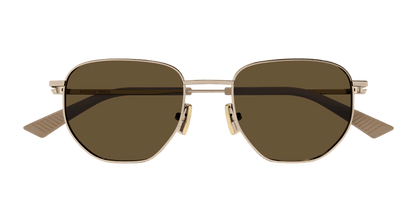 BV1301S - GOLD - Bottega Veneta - Bottega Veneta - GOLD - Ardor Eyewear 889652486055