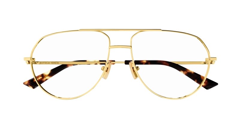 BV1302O - GOLD - Bottega Veneta - Bottega Veneta - GOLD - Ardor Eyewear 889652486154