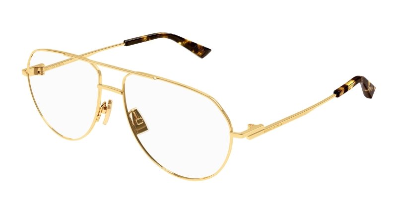 BV1302O - GOLD - Bottega Veneta - Bottega Veneta - GOLD - Ardor Eyewear 889652486154