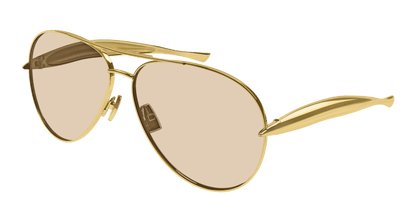 BV1305S - GOLD - Bottega Veneta - Bottega Veneta - GOLD - Ardor Eyewear 889652491493